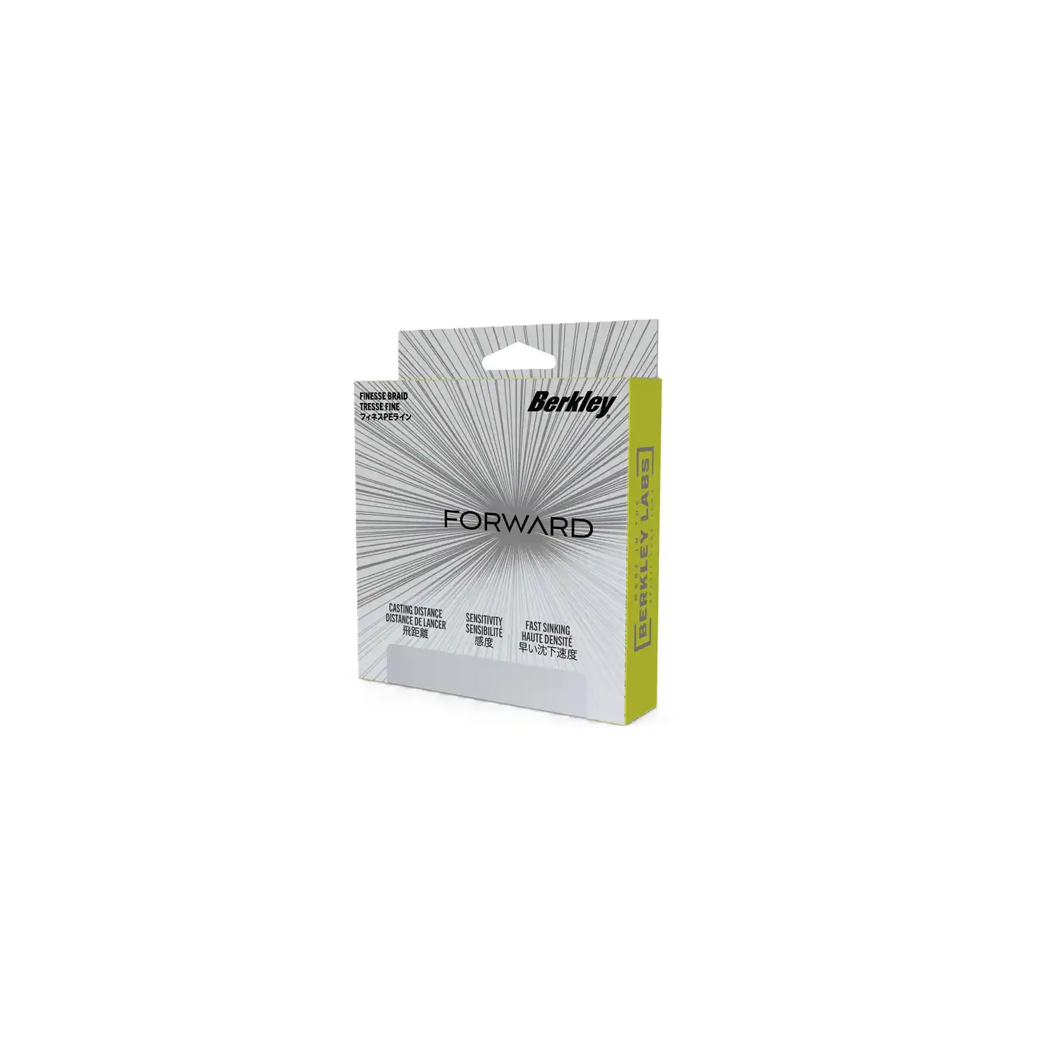 BERKLEY BERKLEY - Spékaná šňůra Forward Flame Green 0,10 mm 4,7 kg 150 m