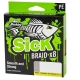 BERKLEY - Splétaná šňůra SicK Braid Hi-Vis Žlutá 0,14 mm 16,5 kg 150 m