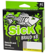 BERKLEY - Splétaná šňůra SicK Braid Hi-Vis Žlutá 0,33 mm 38,1 kg 150 m