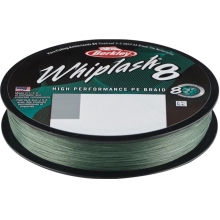 BERKLEY - Splétaná šňůra Whiplash 8 Green 0,14 mm 19,2 kg 300 m