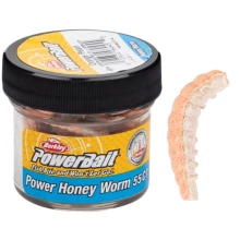 BERKLEY - Vosí larva PowerBait Honey Worm 2,5 cm 55 ks Oranžová perleť