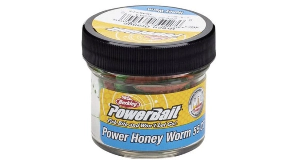 BERKLEY - Vosí larva PowerBait Honey Worm 2,5 cm 55 ks Šedá perleť