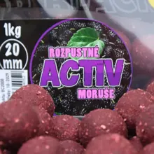 BLACK CARP - Boilies Activ 24 mm 1 kg Moruše