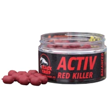BLACK CARP - Boilies Balanced Activ 10 mm 50 g Red Killer BLACK CARP - Boilies Balanced Activ 10 mm 50 g Red Killer