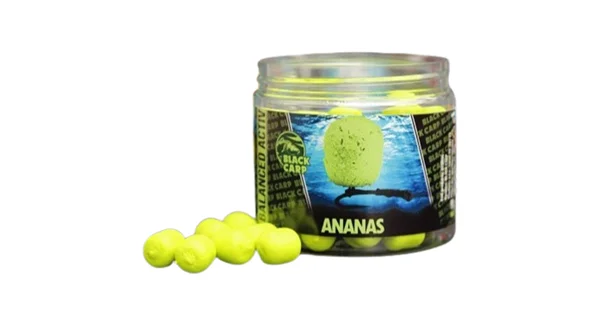 BLACK CARP - Boilies Balanced Activ 14 mm 90 g Ananas