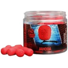 BLACK CARP - Boilies Balanced Activ 14 mm 90 g Jahoda