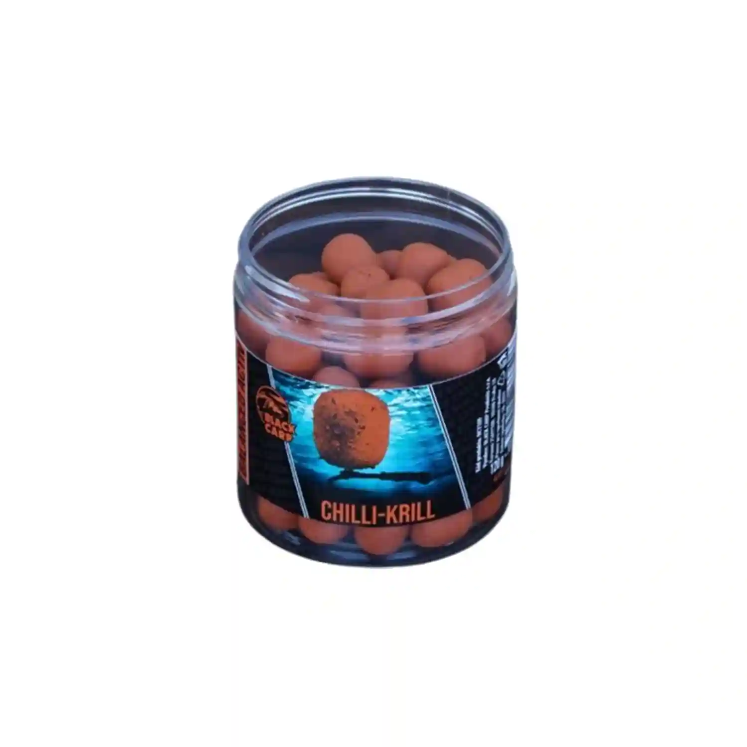 BLACK CARP BLACK CARP - Boilies Balanced Activ 18 mm 120 g Chilli Krill