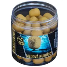 BLACK CARP - Boilies Balanced Activ 18 mm 120 g Medová kukuřice