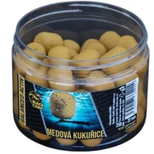 BLACK CARP - Boilies Balanced Activ 22 mm 250 g Medová kukuřice