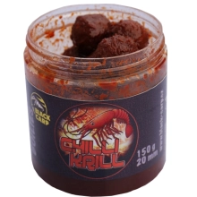 BLACK CARP - Dipované boilies 20 mm 150 g Chilli Krill