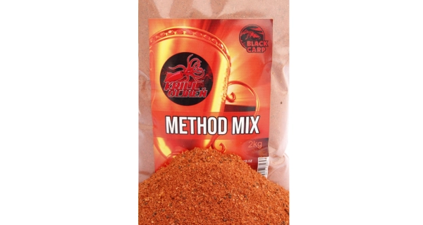 BLACK CARP - Krmítková směs Method Mix 2 kg Krill Oliheň