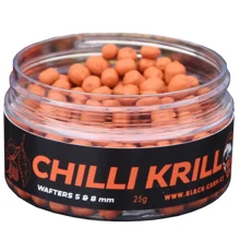 BLACK CARP - Nástraha Wafters Method 5-8 mm 25 g Chilli krill