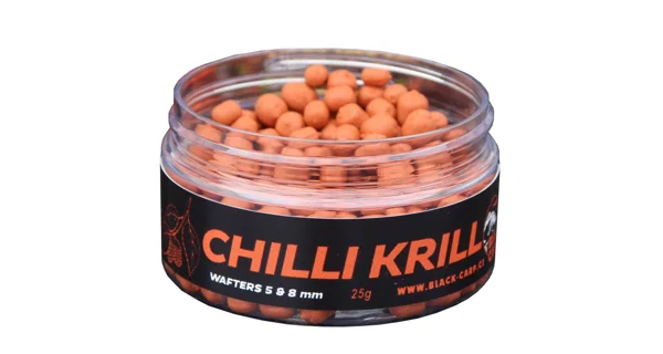 BLACK CARP - Nástraha Wafters Method 5-8 mm 25 g Chilli krill