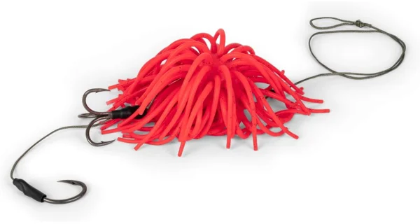 BLACK CAT - Chobotnička Real Worm Teaser Red 160 g