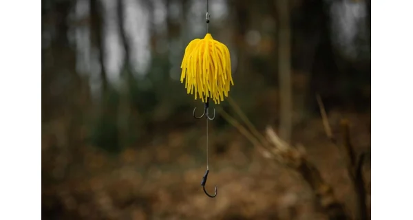 BLACK CAT - Chobotnička Real Worm Teaser Yellow Evo 160 g