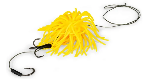 BLACK CAT - Chobotnička Real Worm Teaser Yellow Evo 80 g