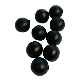 BLACK CAT - Gumové kuličky Rubber Shock Bead 10 mm 10 ks