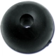 BLACK CAT - Gumové kuličky Rubber Shock Bead 10 mm 10 ks