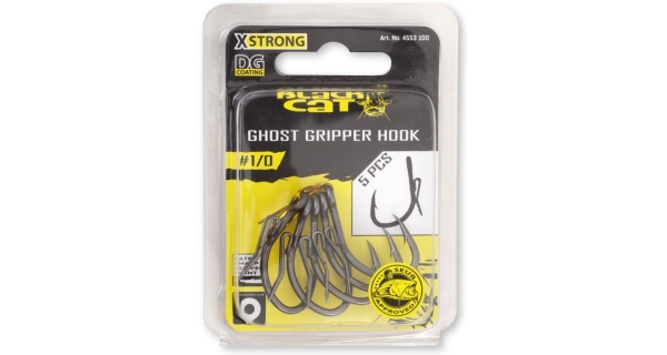 BLACK CAT - Háček Ghost Gripper DG Coating 2/0 5 ks