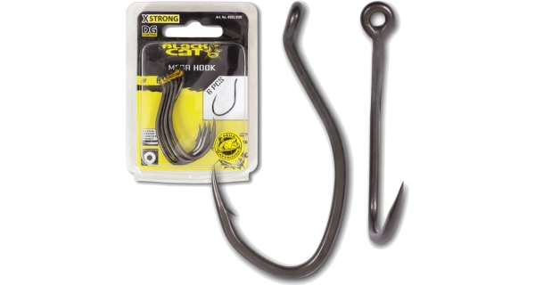 BLACK CAT - Háček Mega Hook DG Coating vel. 6/0 6 ks