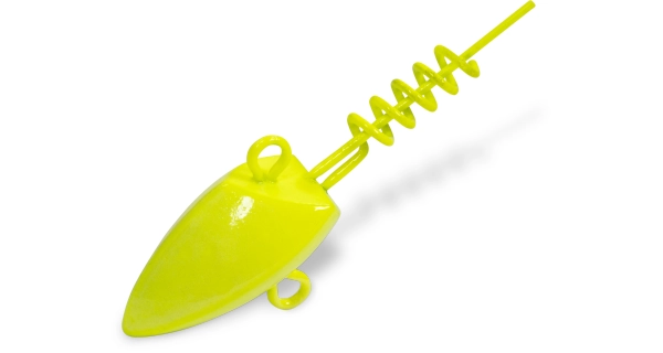BLACK CAT - Jigová hlavička Jig Head 36 g 2 ks Fluo žlutá