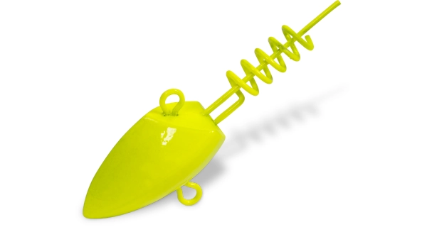 BLACK CAT - Jigová hlavička Jig Head 60 g 2 ks Fluo žlutá