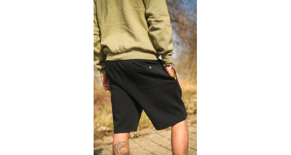 BLACK CAT - Kraťasy Black Jogger Shorts vel. L