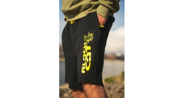 BLACK CAT - Kraťasy Black Jogger Shorts vel. M