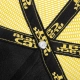 BLACK CAT - Kšiltovka Black and Yellow Trucker Cap