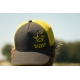 BLACK CAT - Kšiltovka Black and Yellow Trucker Cap