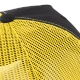 BLACK CAT - Kšiltovka Black and Yellow Trucker Cap