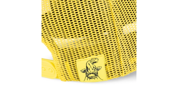 BLACK CAT - Kšiltovka Black and Yellow Trucker Cap
