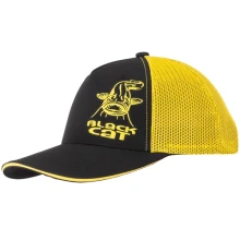 BLACK CAT - Kšiltovka Black and Yellow Trucker Cap