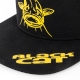 BLACK CAT - Kšiltovka Black Flat Peak Cap