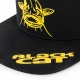 BLACK CAT - Kšiltovka Black Flat Peak Cap