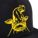 BLACK CAT - Kšiltovka Black Flat Peak Cap