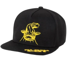 BLACK CAT - Kšiltovka Black Flat Peak Cap