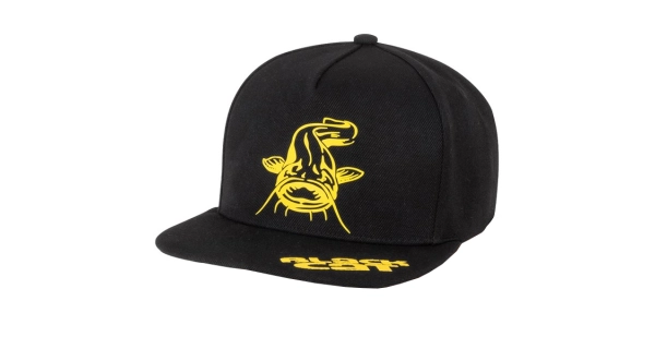 BLACK CAT - Kšiltovka Black Flat Peak Cap