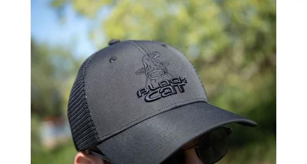 BLACK CAT - Kšiltovka Black Trucker Cap