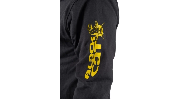 BLACK CAT - Mikina Black Hoody vel. 2XL