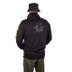 BLACK CAT - Mikina Black Zipped Hoody vel. 2XL