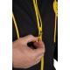 BLACK CAT - Mikina Black Zipped Hoody vel. 2XL