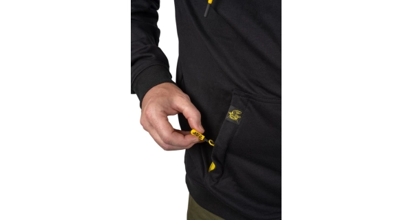 BLACK CAT - Mikina Black Zipped Hoody vel. 2XL