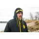 BLACK CAT - Mikina Black Zipped Hoody vel. 2XL