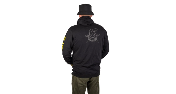 BLACK CAT - Mikina Black Zipped Hoody vel. XL