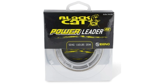 BLACK CAT - Návazcová šňůra Power Leader 0,7 mm 50 kg 20 m