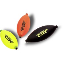 BLACK CAT - Podvodní splávek Micro U-Float 3,5 g černá / oranžová / žlutá 3 ks