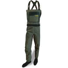 BLACK CAT - Prsačky Waders Green vel. XL