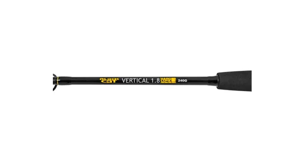 BLACK CAT - Prut Hard Core Combo Vertical Rod 1,8 m 240 g + Naviják Black Passion FD 50