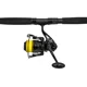 BLACK CAT - Prut Hard Core Combo Vertical Rod 1,8 m 240 g + Naviják Black Passion FD 50